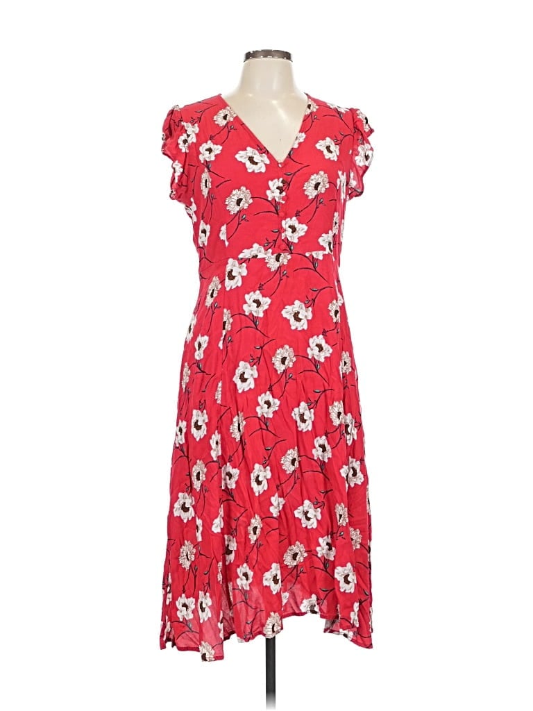 Pre-owned Pleione Casual Dress In Red