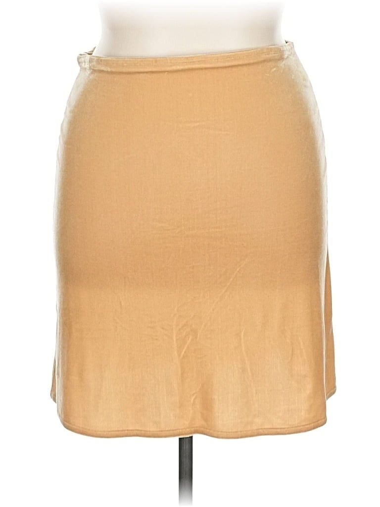 Pre-owned Bisou Bisou Casual Skirt In Brown