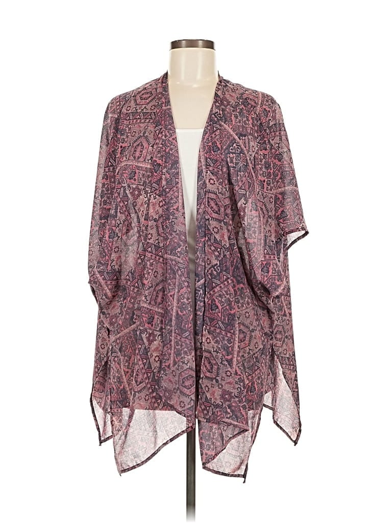 Pre-owned Mason & Belle Kimono In Purple