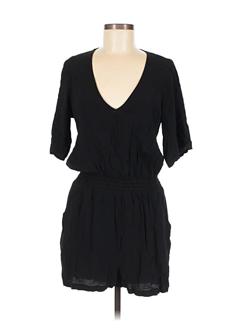 Pre-owned Don't Ask Why Romper In Black
