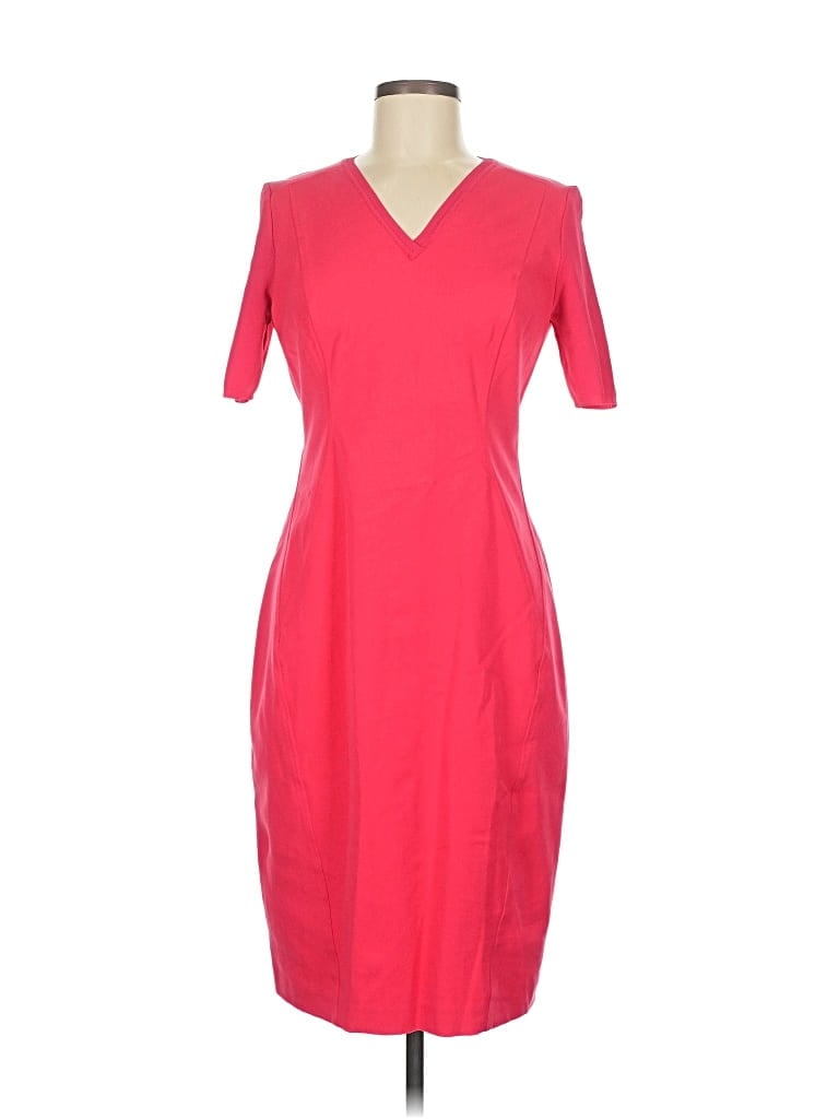 Pre-owned Elie Tahari Cocktail Dress In Red