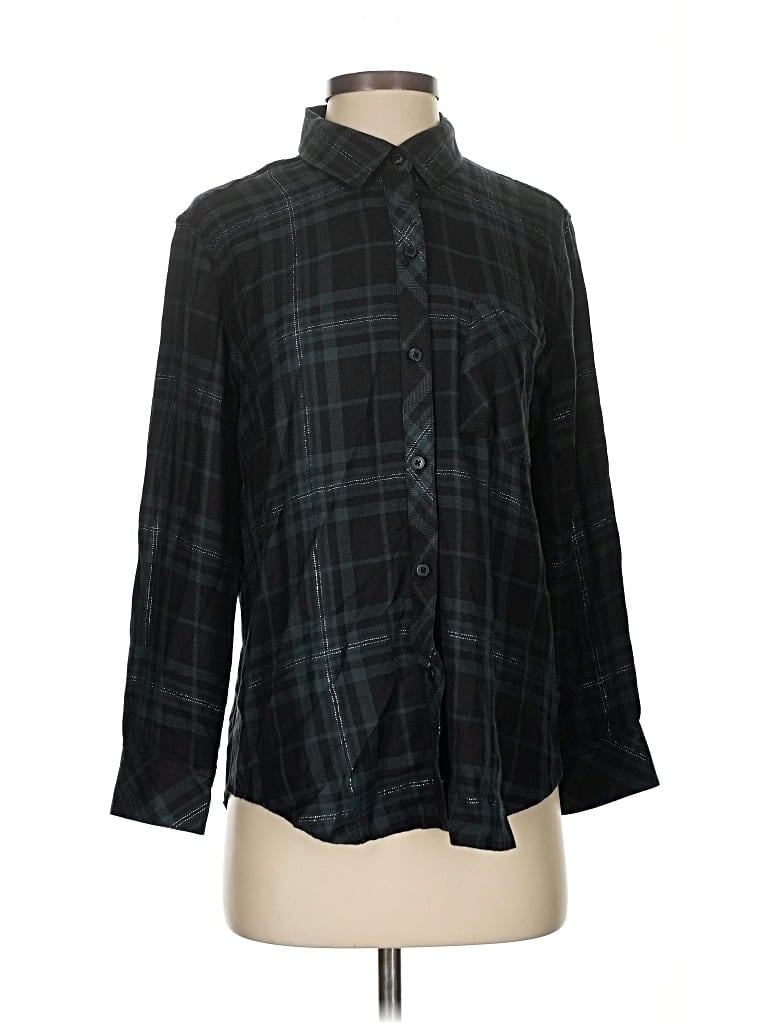RAILS Pre-owned 3/4 Sleeve Blouse In Black