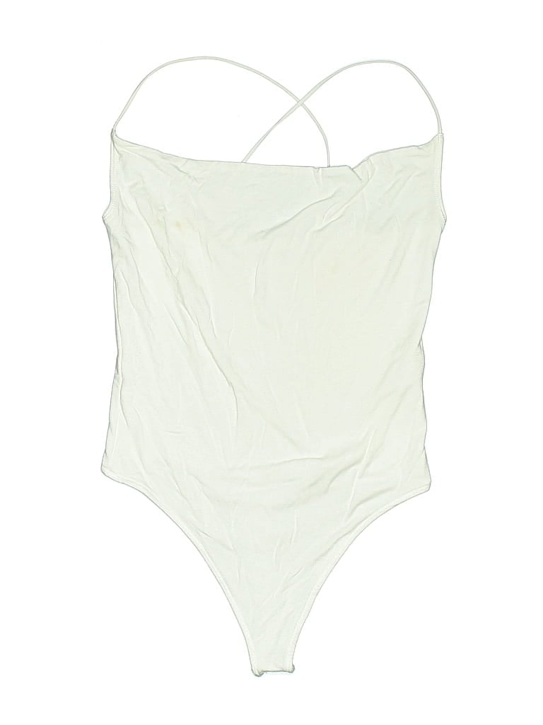 Click to view more detailed imagery on our partner's website Pre-owned Abercrombie & Fitch Bodysuit In White