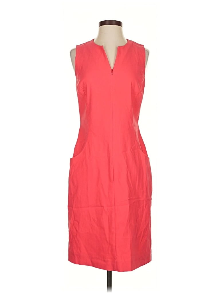 Pre-owned J. Mclaughlin Casual Dress In Red