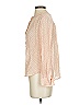 J.Crew Polka Dots Ivory Long Sleeve Silk Top Size 2 - photo 5