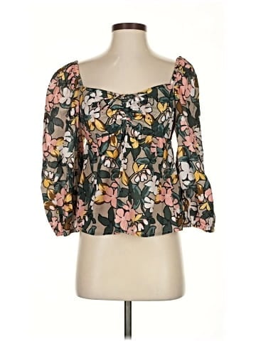 Velvet by Graham & Spencer 3/4 Sleeve Blouse (view 1)