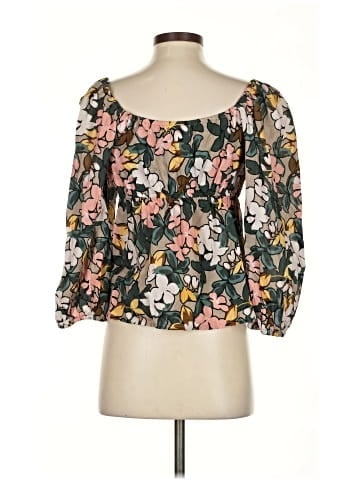 Velvet by Graham & Spencer 3/4 Sleeve Blouse (view 2)