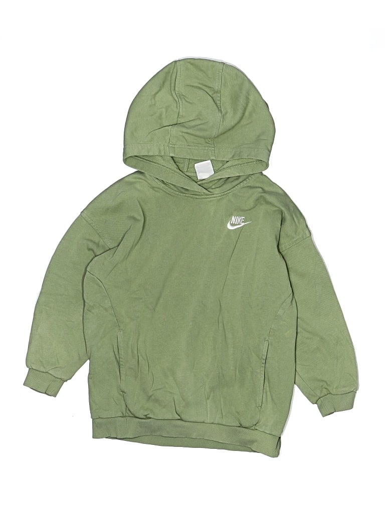 Click to view more detailed imagery on our partner's website Pre-owned Nike Kids' Pullover Hoodie In Green