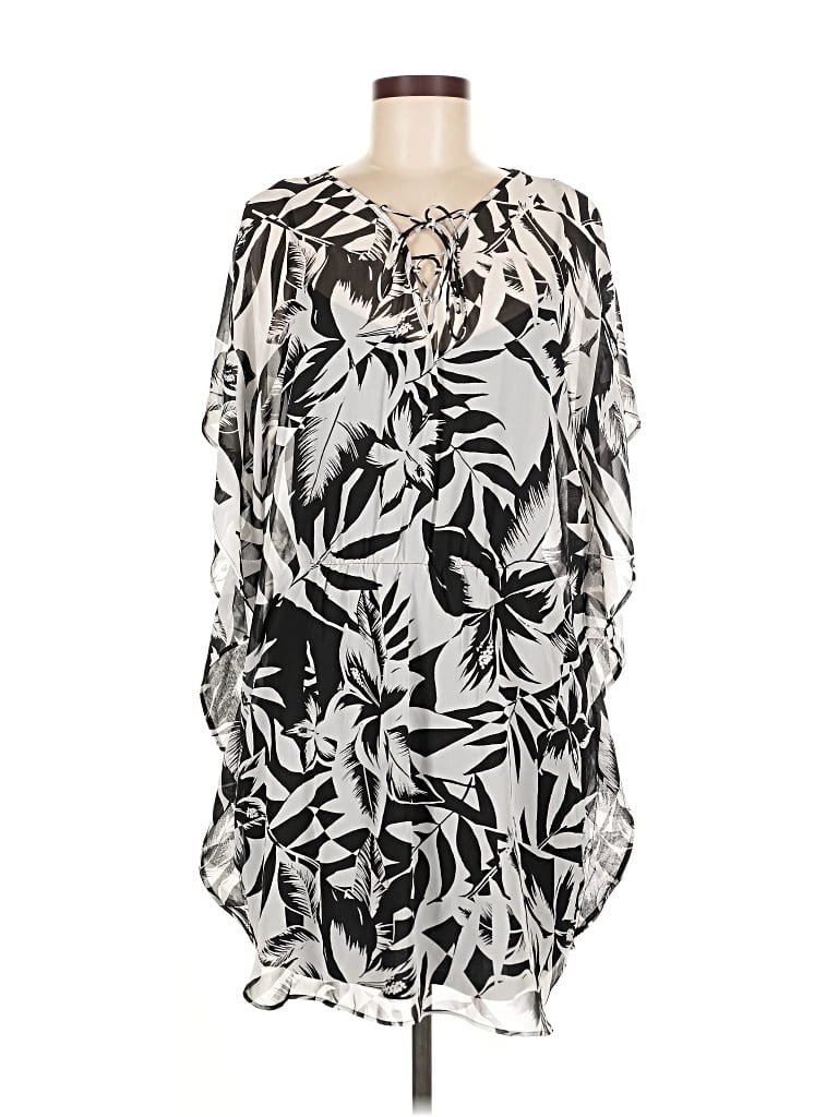 Pre-owned Express Outlet Casual Dress In Gray