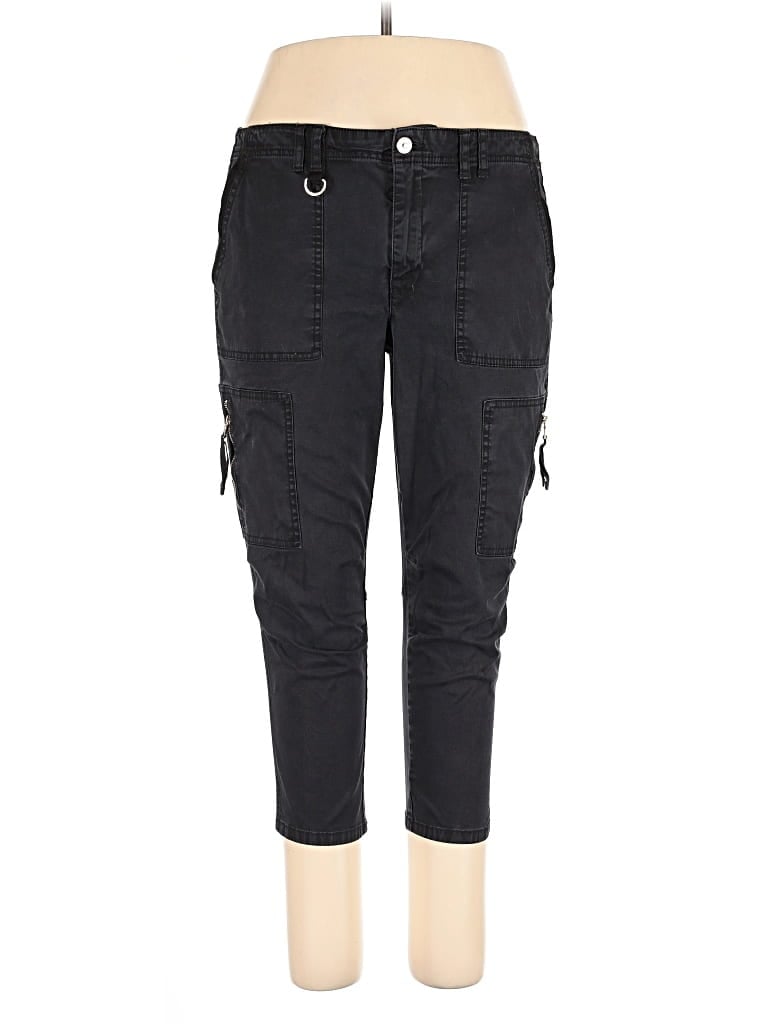 Pre-owned White House Black Market Cargo Pants In Black