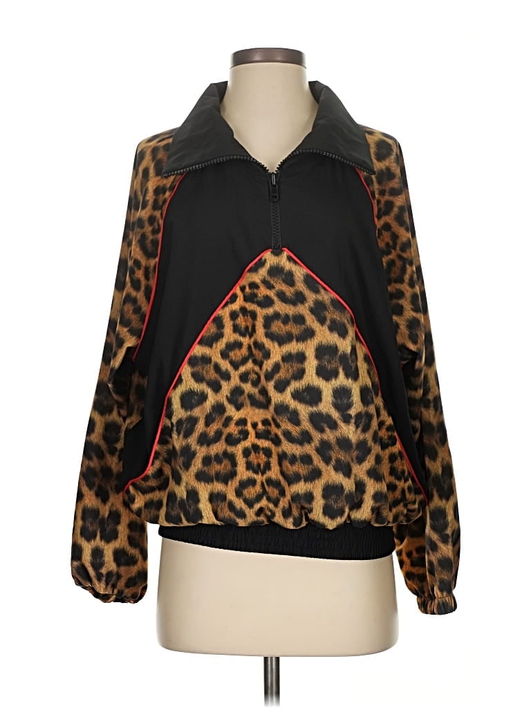 Pre-owned Terez Cardigan Sweater In Black