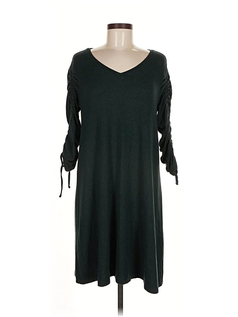 Pre-owned Ann Taylor Loft Casual Dress In Green