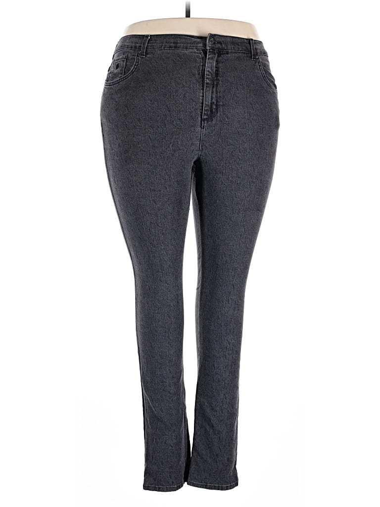 Click to view more detailed imagery on our partner's website Pre-owned Gloria Vanderbilt Jeggings In Gray