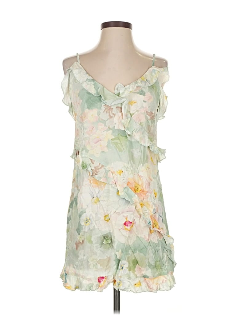 H&M Pre-owned Cocktail Dress In Green