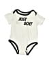 Nike Print Ivory Short Sleeve Onesie 3-6 MO / 6 MO - photo 1