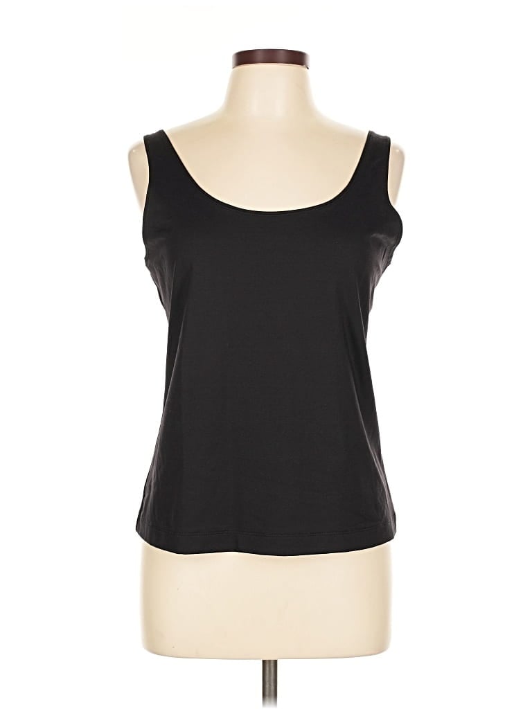 Pre-owned Chico's Tank Top Black Strapless Neckline Tops