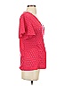 Colette Pink Short Sleeve Blouse Size S - photo 4