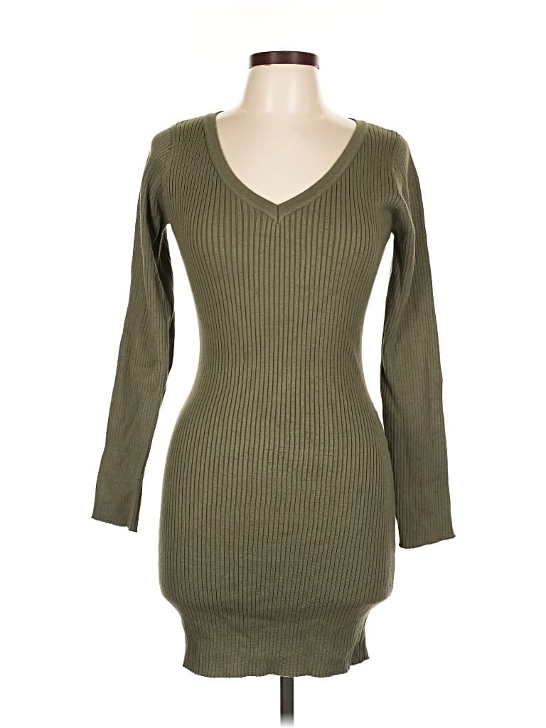 Pre-owned Assorted Brands Casual Dress In Green