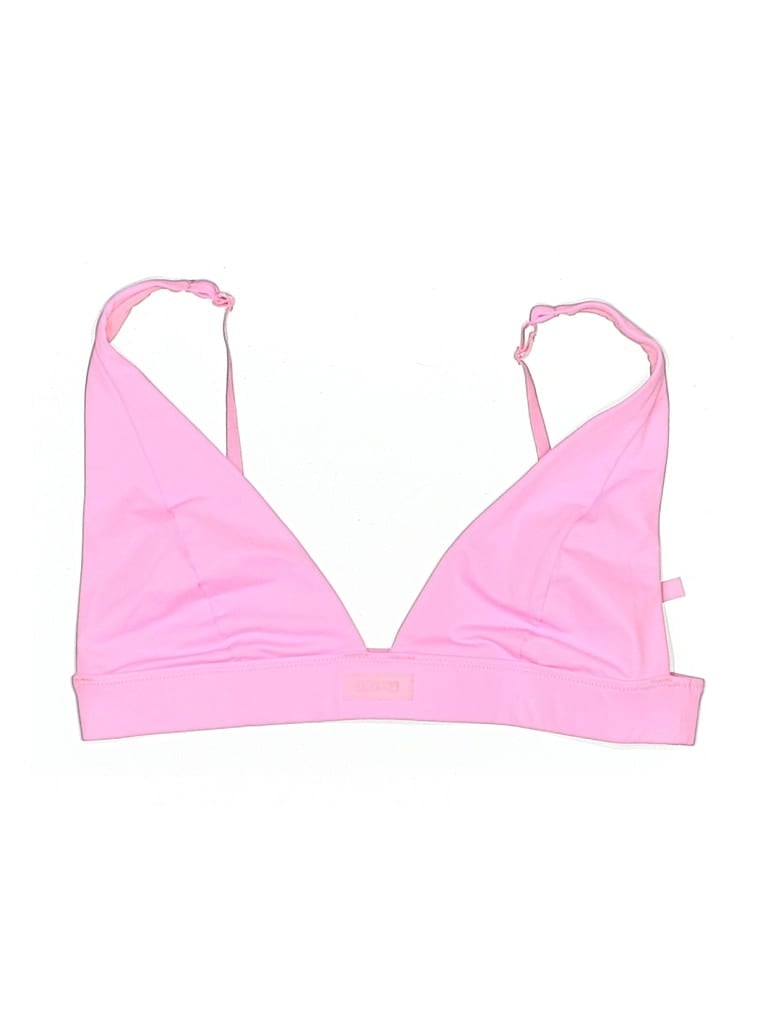 Pre-owned Skims Swimsuit Top Pink Swimwear