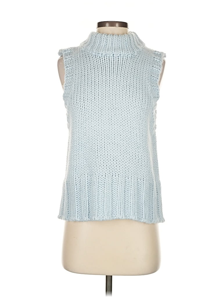 LOVE + HARMONY Pre-owned Sweater Vest In Blue