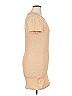 Elodie Solid Tan Casual Dress Size XL - photo 4