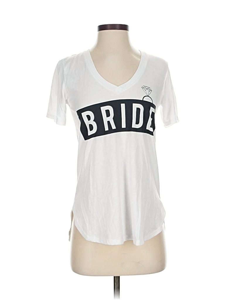 Pre-owned Mighty Fine Short Sleeve T-shirt In White