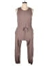 Evereve Solid Brown Jumpsuit Size XL - photo 1