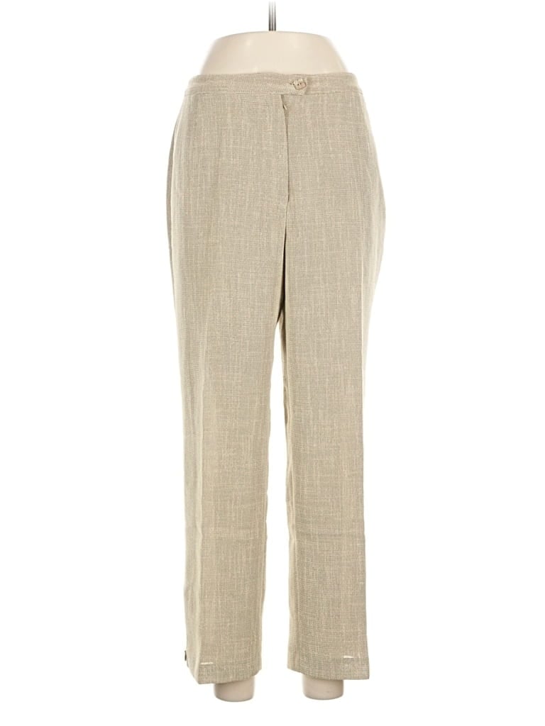 Pre-owned Ella Dress Pants In Brown