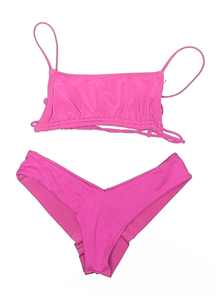 Pre-owned Billabong Two Piece Swimsuit In Pink