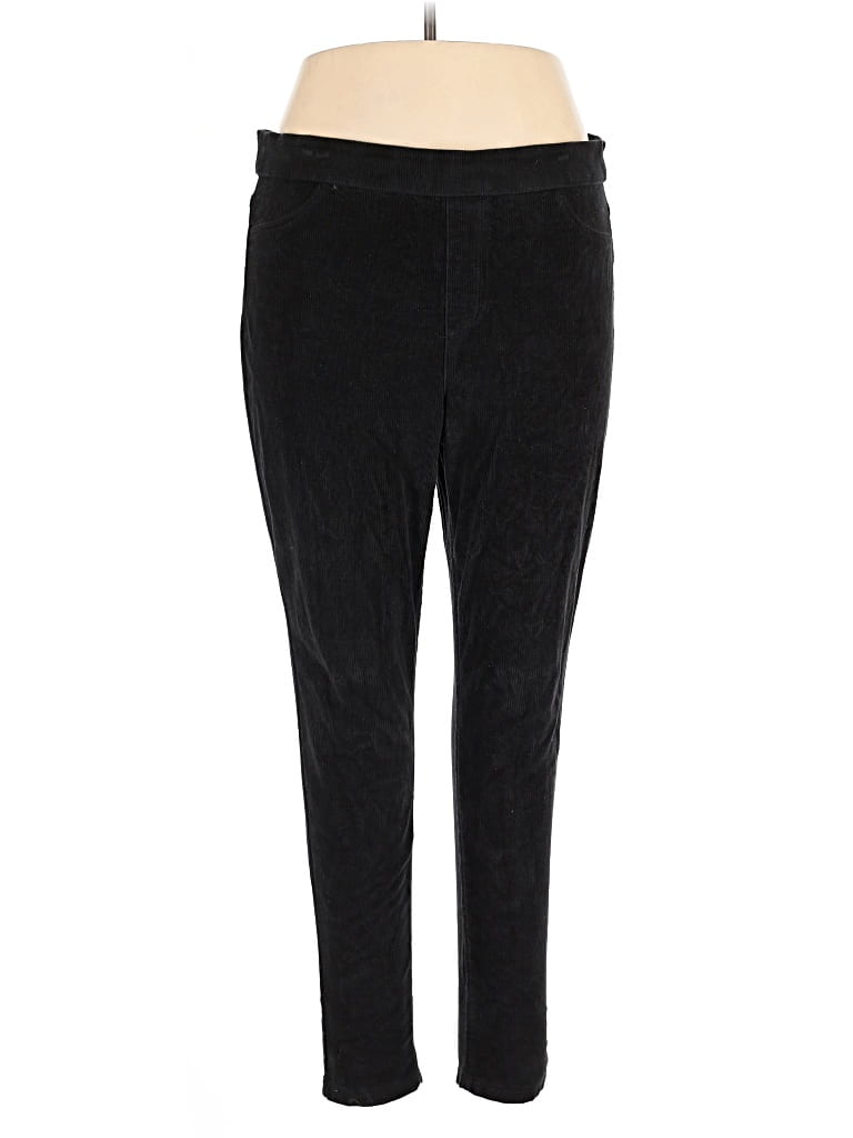 Pre-owned Gloria Vanderbilt Casual Pants In Black