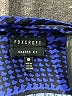 Foxcroft 100% Rayon Houndstooth Blue Long Sleeve Blouse Size 6 - photo 7