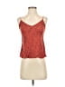 Rag & Bone 100% Viscose Polka Dots Orange Sleeveless Top Size XS - photo 1
