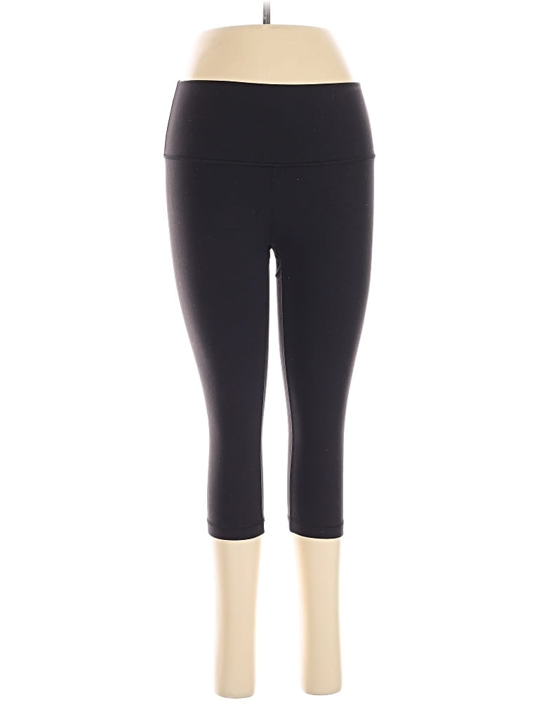 Pre-owned Lululemon Athletica Active Pants In Black