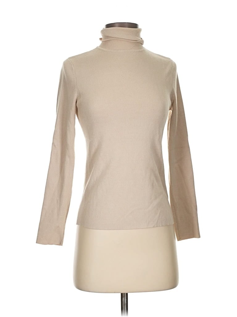 Click to view more detailed imagery on our partner's website Pre-owned Chico's Turtleneck Sweater In Brown