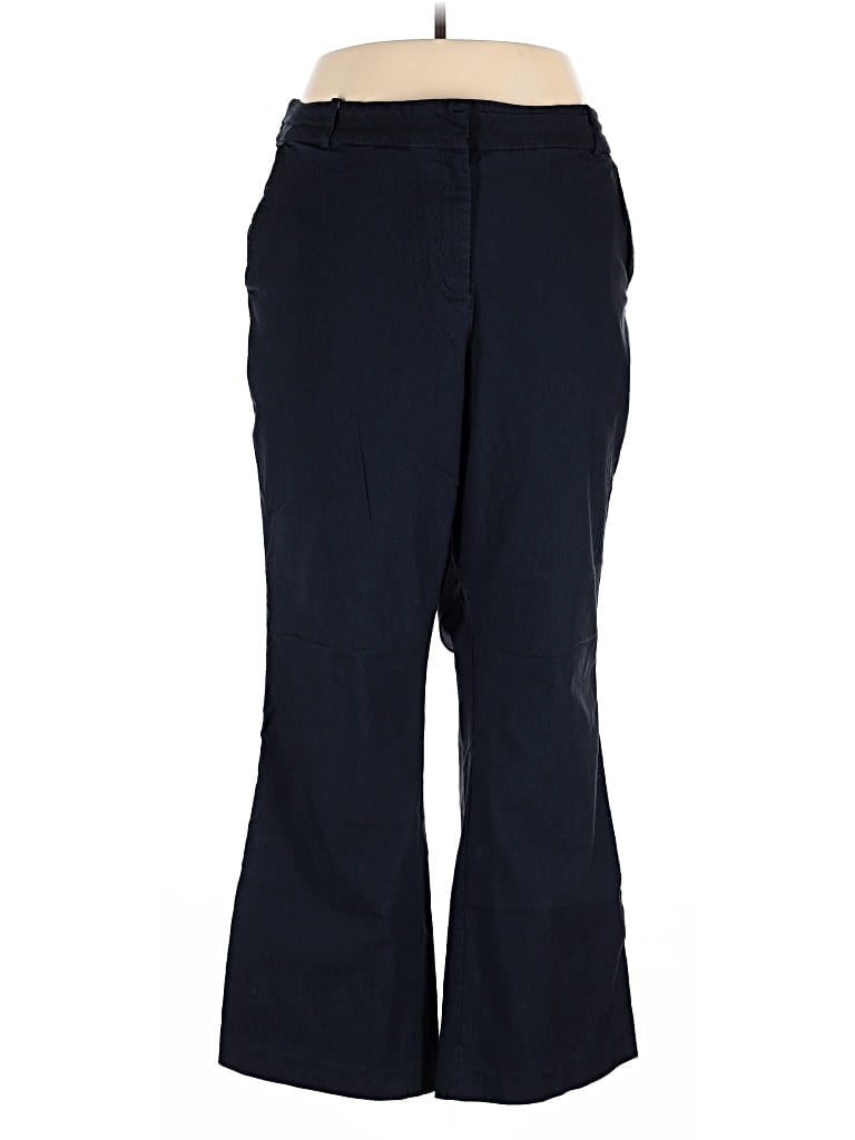 Pre-owned Lane Bryant Dress Pants In Blue