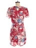 Auguste 100% Rayon Floral Red Romper Size 6 - photo 2