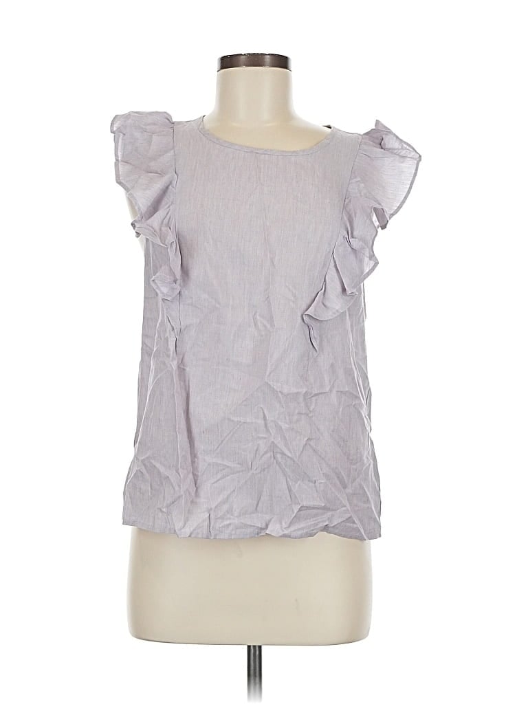 SPLENDID Pre-owned Short Sleeve Blouse In Purple