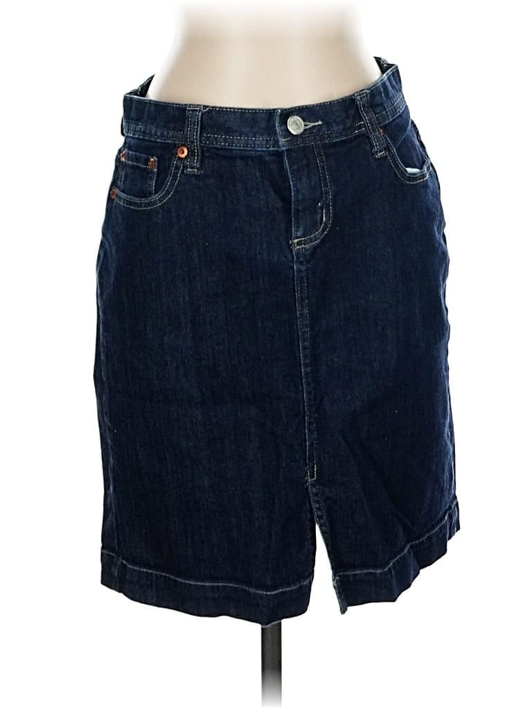 Pre-owned Gap Denim Skirt In Blue