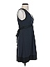 BCBGMAXAZRIA Solid Blue Cocktail Dress Size 4 (petite) - photo 4