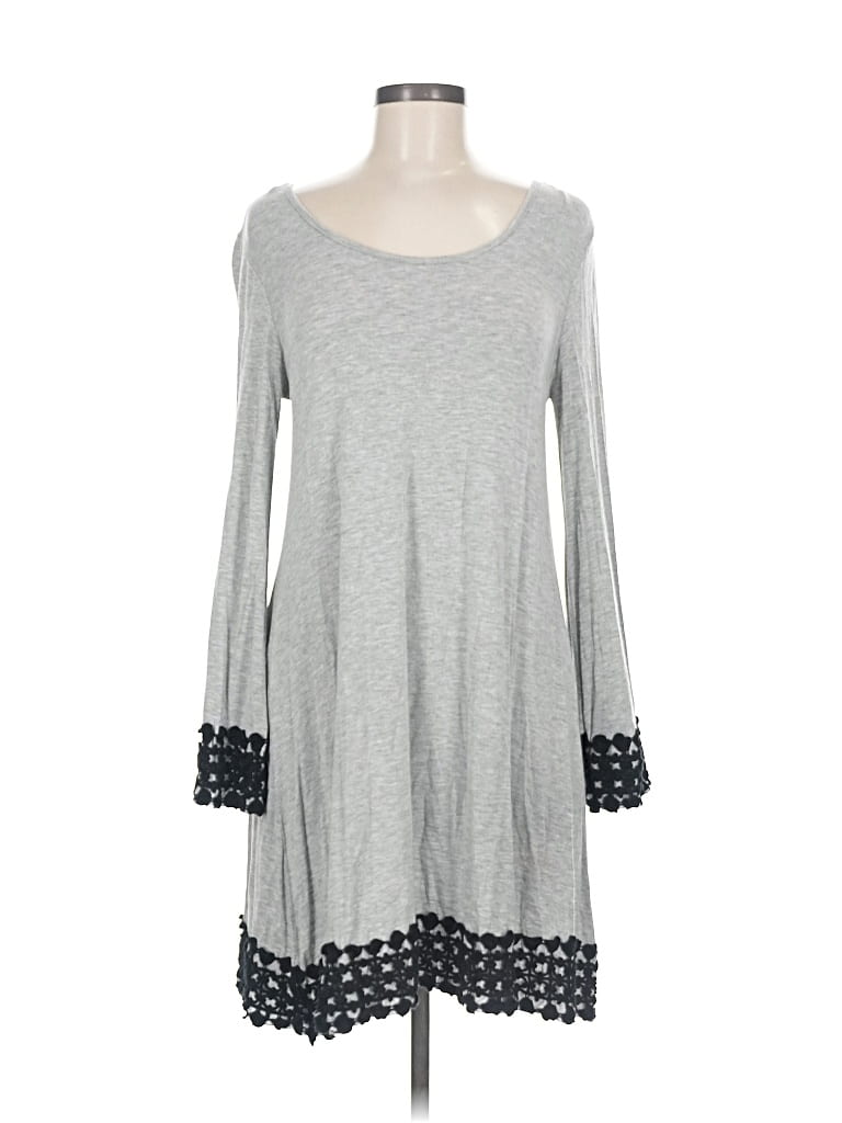 Pre-owned Alya Casual Dress In Gray