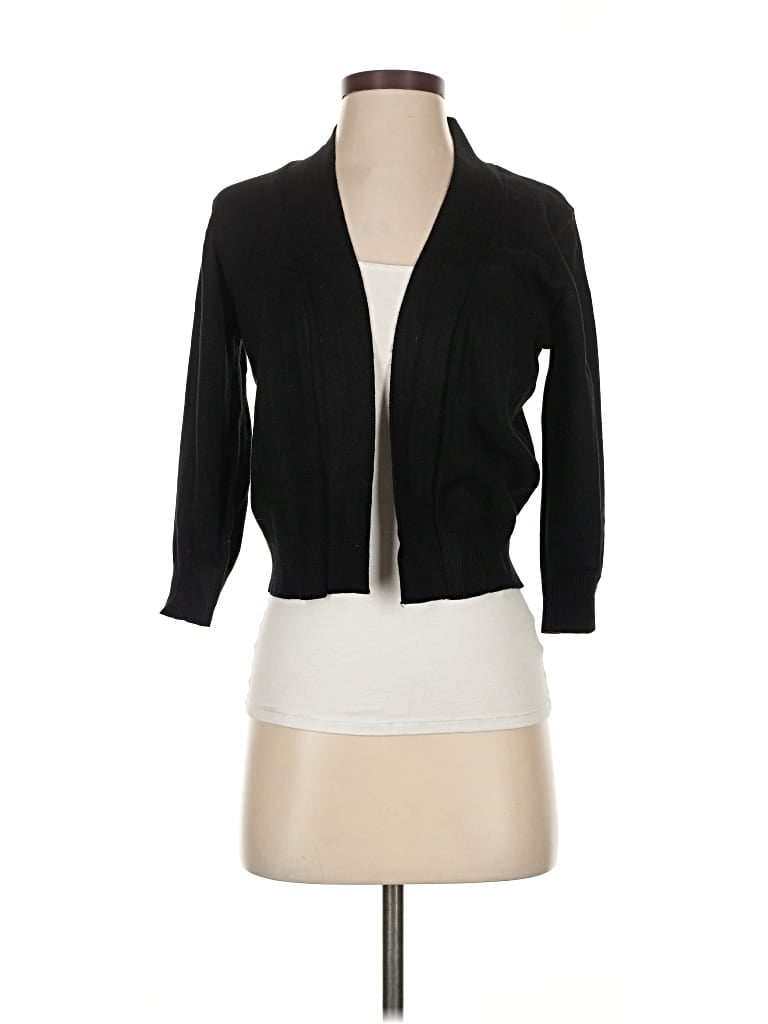 Pre-owned Cielo Cardigan Sweater In Black