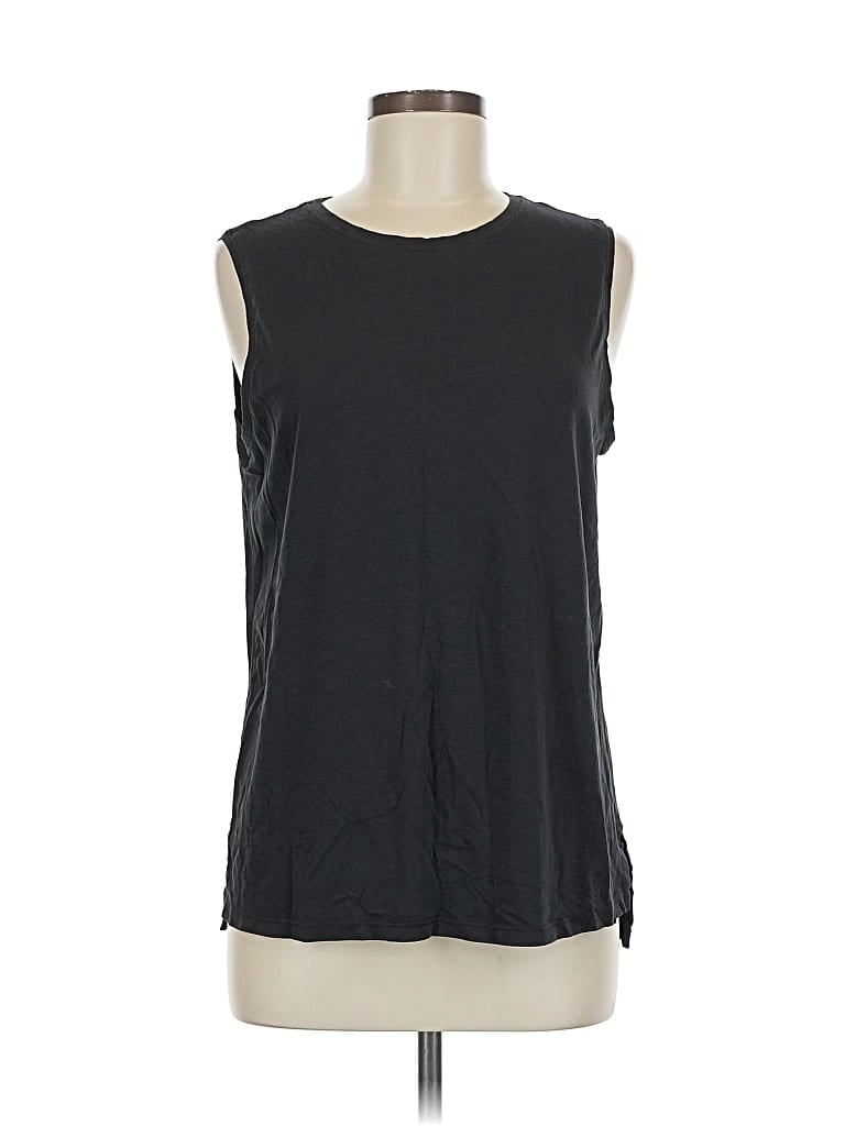 Pre-owned Lululemon Athletica Sleeveless T-shirt In Gray