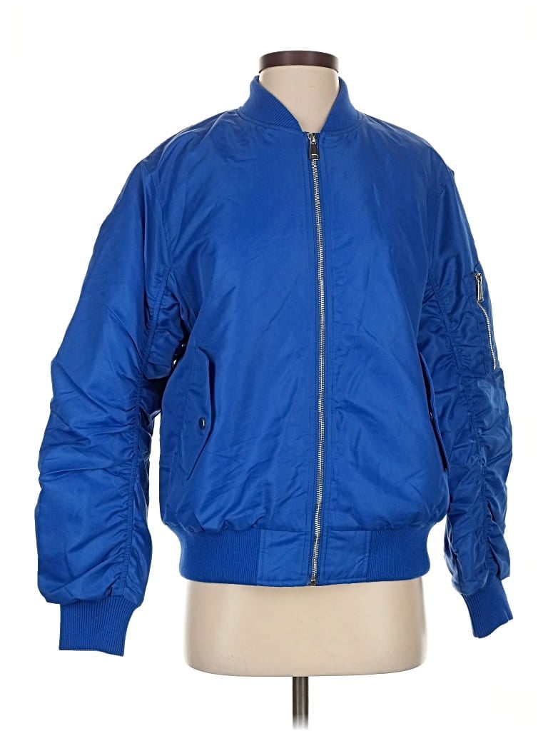 Pre-owned 2 To 5 Designs Jacket In Blue