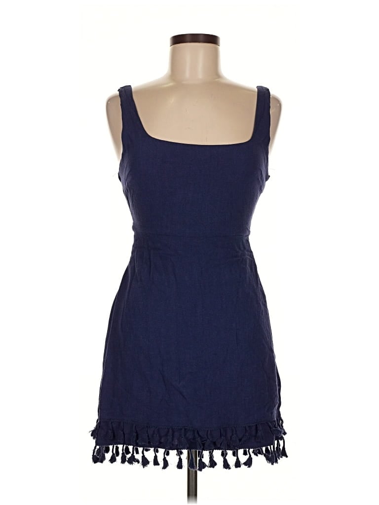Pre-owned Lulus Casual Dress In Blue