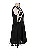 Pins and Needles 100% Polyester Black Cocktail Dress Size 8 - photo 4