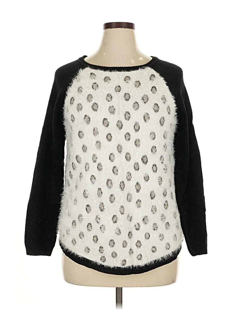 Pre-owned Style & Co Pullover Sweater In Black