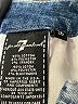 7 For All Mankind Stars Blue Jeans Size 26 waist - photo 8