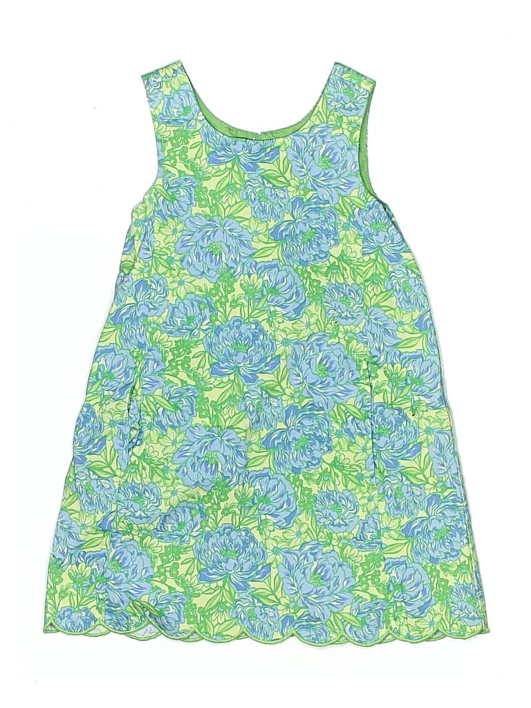 Pre-owned Tommy Bahama Kids' Dress In Green
