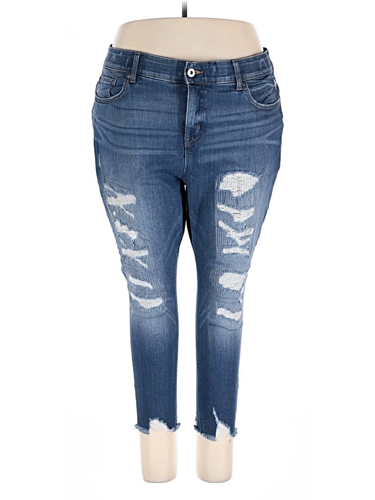 Pre-owned Torrid Jeans In Blue