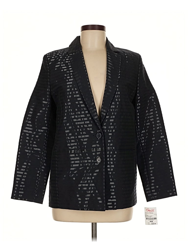 Le Mont St Michel Blazer Jacket In Black